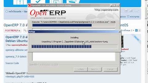 install openerp ON Windows 2008 R2