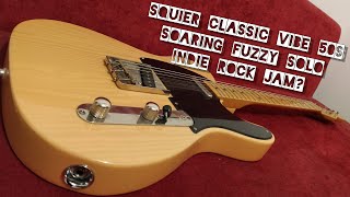 Derek Gonzales - Squier 50s vibe Telecaster - Short Indie Rock Fuzz Solo Jam