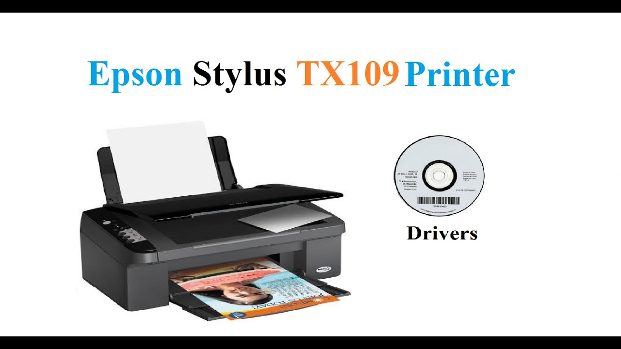 Epson Stylus TX109 | Driver - YouTube