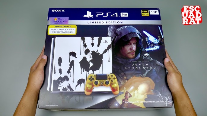 Sony Playstation 4 Pro 1tb Edition Death Stranding With Wireless