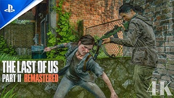 THE LAST OF US PART II REMASTERED HILLCREST WALKTHROUGH GAMEPLAY (PS5 4K)