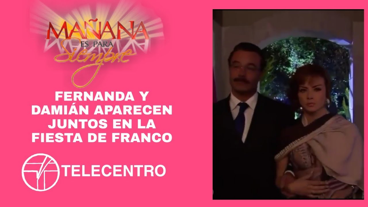 Damián se aparece con Fernanda en la fiesta de Franco Santoro Mañana es