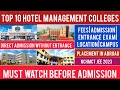Top 10 Hotel Management Colleges in West Bengal | Top hotel management college in kolkata | NCHMCT