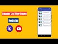 [Tutorial Kodular] Cara membuat aplikasi android listview image dengan dynamic component di Kodular