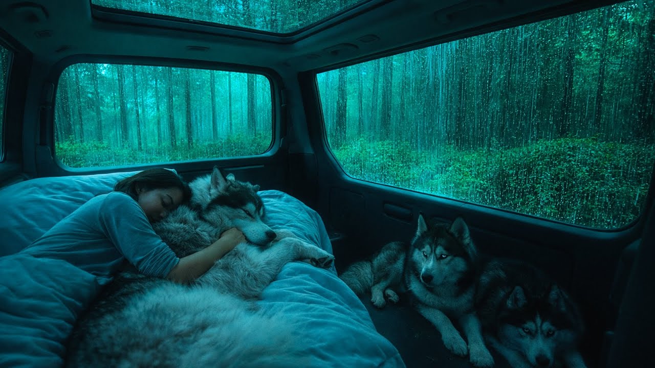 Deep Sleep Rain Sounds | Anxiety Relief, Insomnia Help, Cozy Night Ambience✨