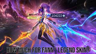 How much for Fanny Legend Skin "Galactic Starhawk" ?