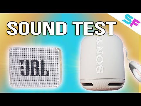 JBL Go 2 vs Sony SRS-XB10 Sound Test