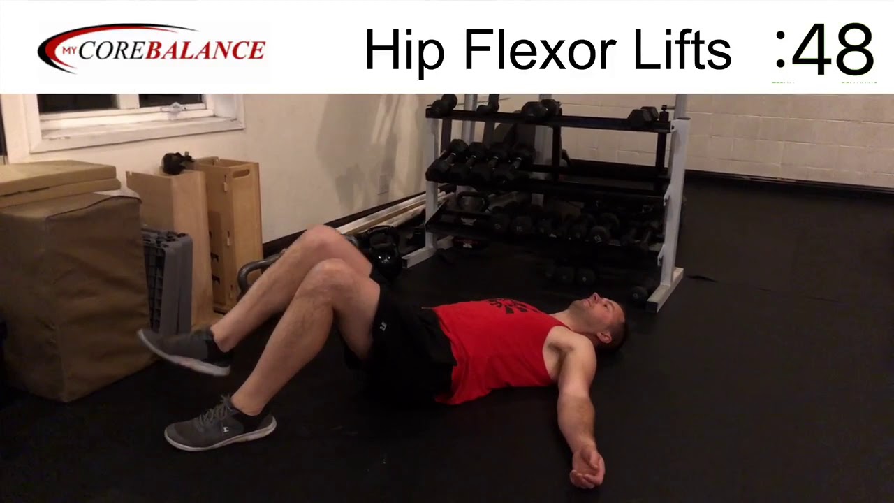 Hip Flexor Lifts - YouTube