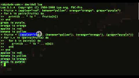 Learning Lua - Loops (Part 2 of 2)