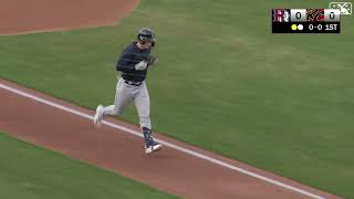 Justin Foscue CRUSHES a GRAND-SLAM! | Texas Rangers Prospect | 4/18/2023
