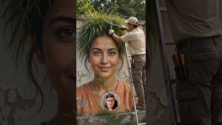 How to Create Viral Grass Hairstyle Video #ai #aivideo #aihairstyle #shorts