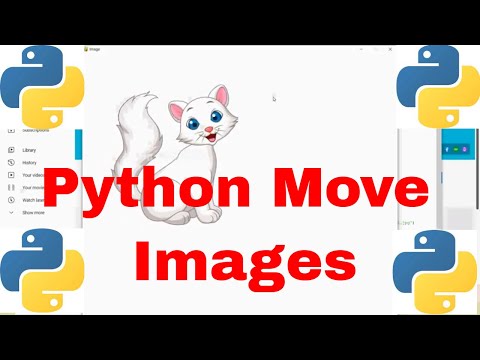 Python Move Images With Keyboard