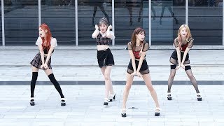 170805 나인뮤지스(9MUSES) - 입술에 입술 (Lip 2 Lip) [수서역 SRT 게릴라 공연] 4K 직캠 by 비몽