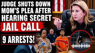 Judge SHUTS DOWN Mom’s Plea After Secret Jail Call—9 Arrests and a SHOCKING Courtroom Twist!