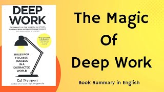 Deep Work by Cal Newport | Book Summary in English