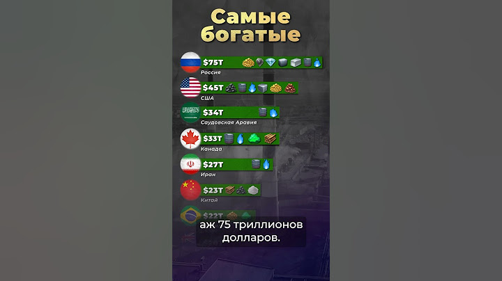Самые богатые на ресурсы #россия #сша #китай