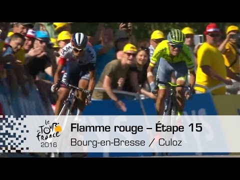 Flamme rouge - Étape 15 (Bourg-en-Bresse / Culoz) - Tour de France 2016