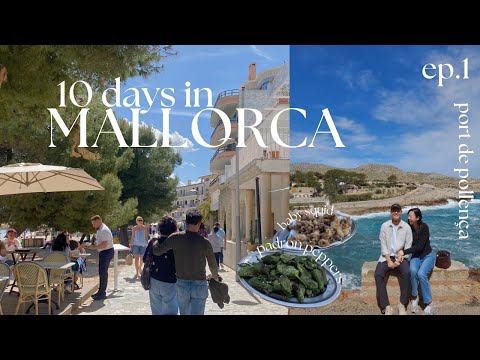 Mallorca Travel Vlog | What we ate and did in Port de Pollença, Layover in Paris (ep.1)