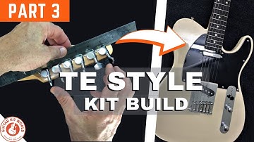 TE-style guitar kit build (Part 3)