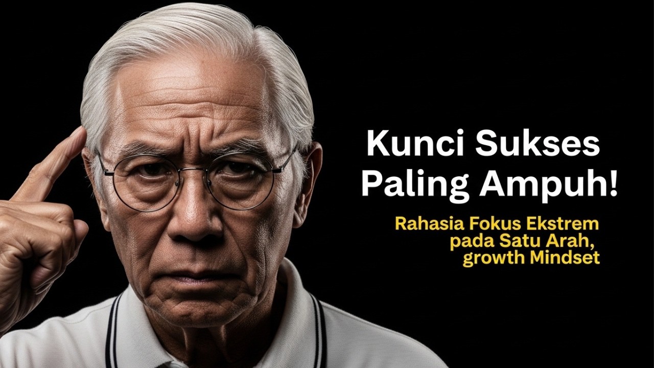 Capai Hasil Maksimal Sini! Rahasia Fokus Ekstrem pada Satu Arah,growth mindset