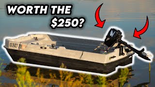 Do CHEAP Outboard Motors Work for Tiny Boats/Kayaks? Pond Prowler/Bass Raider/Sun Dolphin