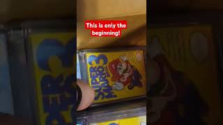 Buying a Retro Video Game collection...Preview #nintendo #videogames #games