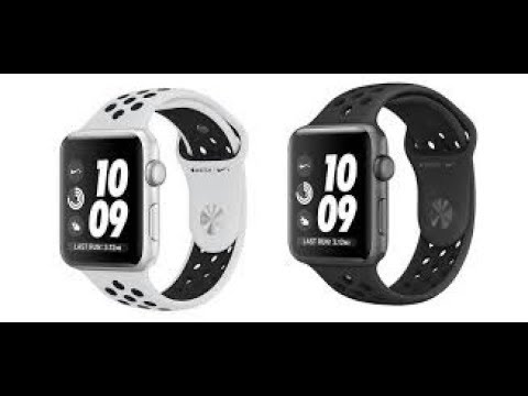 apple watch series 3 nike  42mm space grey