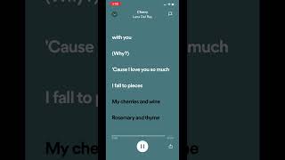 Cherry  Lana Del Rey