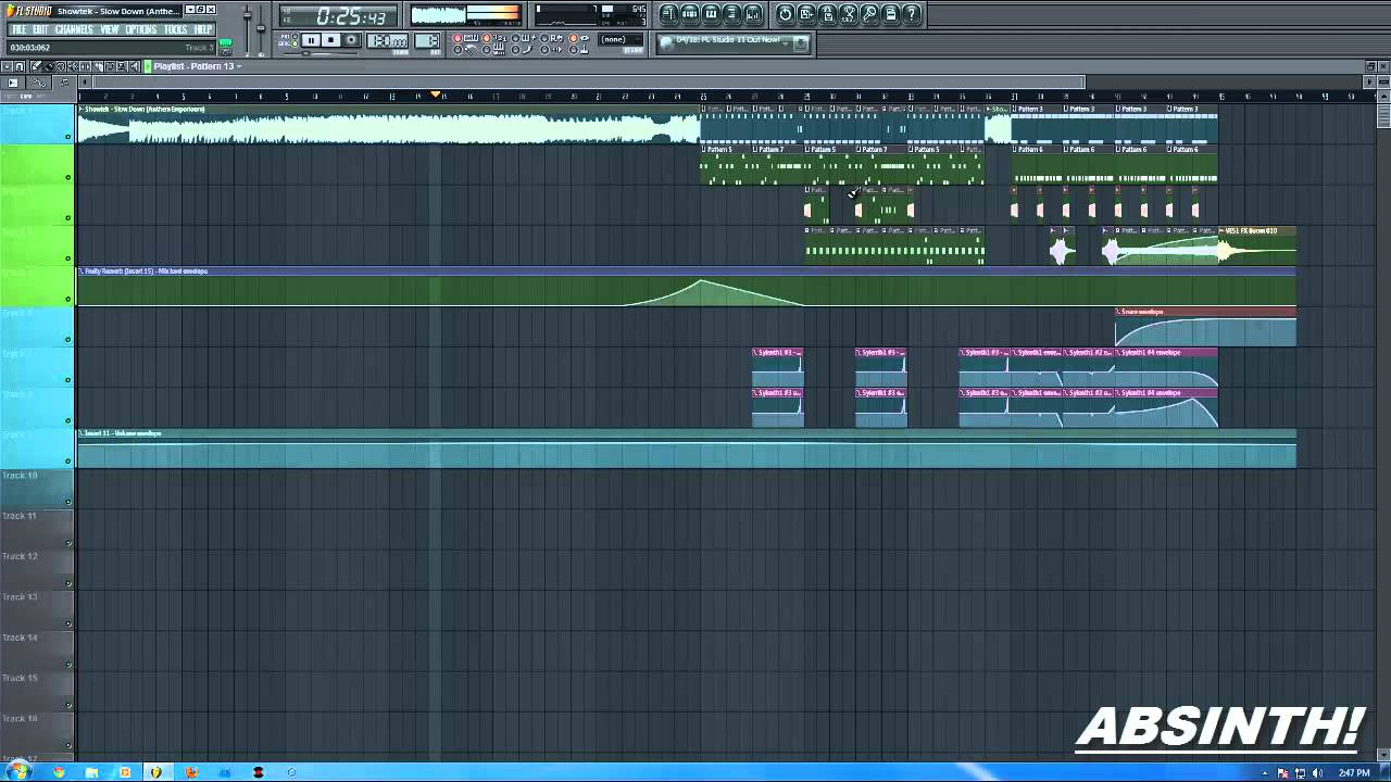 [FL STUDIO] Showtek - Slow Down (Anthem Emporium 2013) + FLP