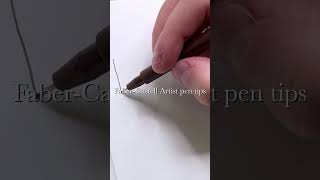 Faber-Castell PITT Artist pen Dark Sepia Tips