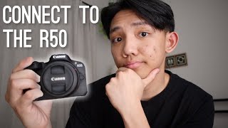 Canon EOS R50 Wifi/Bluetooth Setup Tutorial for Easy File Transfer (2-Minute Guide) screenshot 3