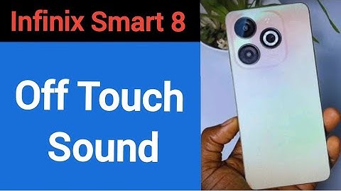 How to turn off touch sound, Infinix Smart 8 touch vibration kaise off kare
