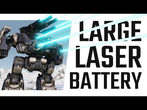 ALL THE LASERS! - 8x ER Large Laser Stone Rhino Build - Mechwarrior Online The Daily Dose 1571