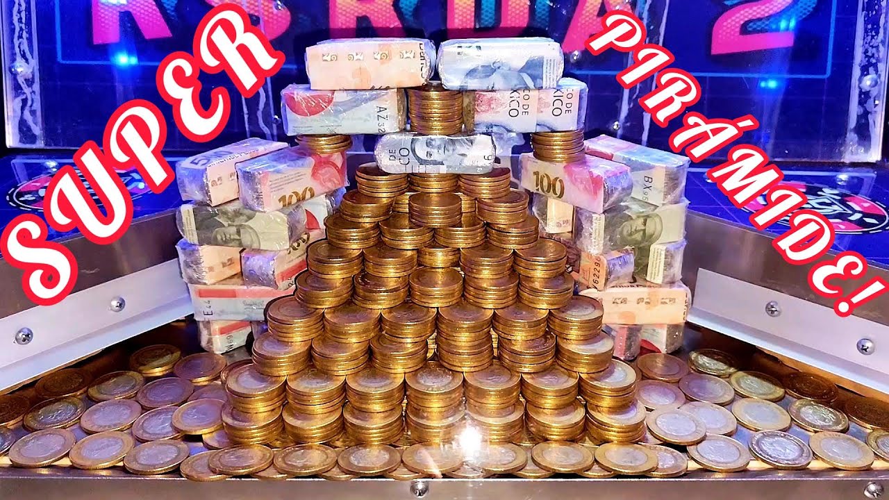 ME SENTÍ SÚPER AL VER TREMENDA CAÍDA!! MAQUINA EMPUJAMONEDAS DE $10 #money #dinero #foryou