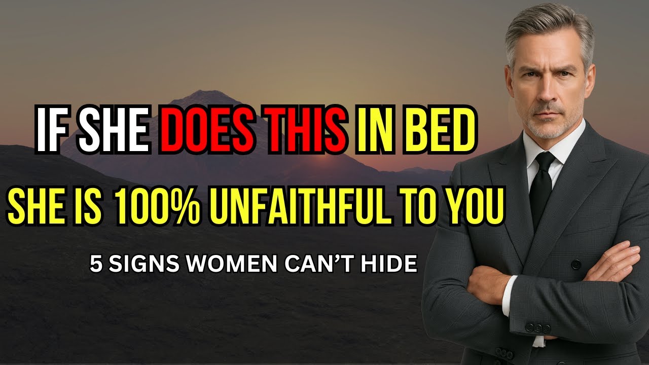 Love After 60: 5 Major Signs She's Cheating (or Losing Interest) | Her Actions Reveal Everything