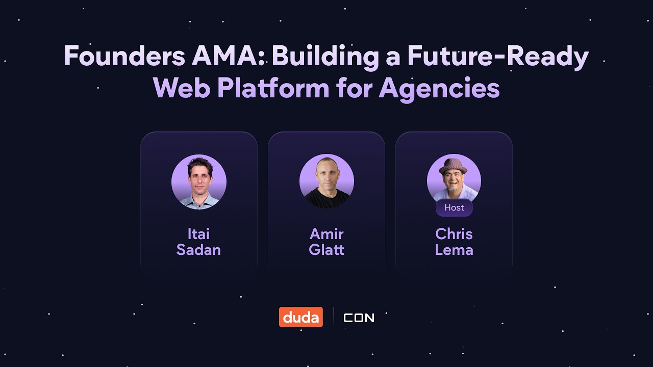 Founders AMA: Building a Future-Ready Web Platform for Agencies - YouTube
