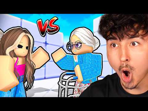 MOMS vs GRANDMAS in Roblox Rivals!