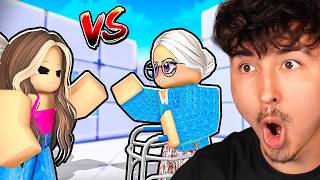 MOMS vs GRANDMAS in Roblox Rivals!