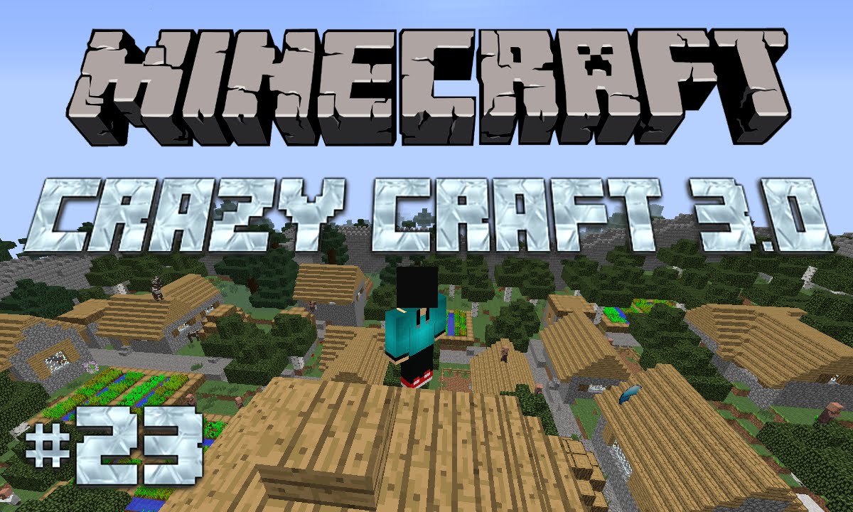 Minecraft Crazy Craft Modded Series #23 VORTEX EYE!! - YouTube