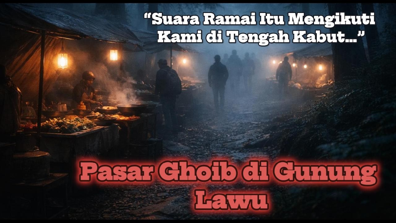 “Pasar Ghaib di Gunung Lawu Terekam?! Suara Ramai Itu Mengikuti Kami di Tengah Kabut…”