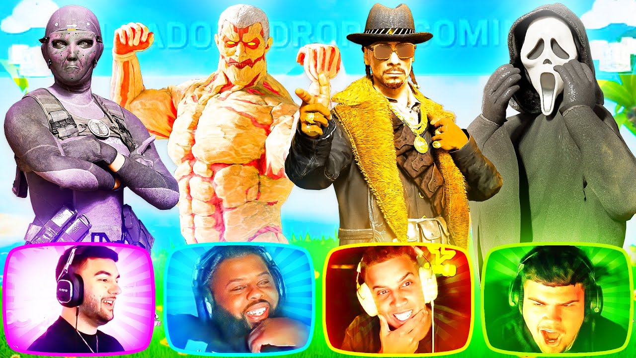 WE BUILD EACH OTHER’S META LOADOUTS IN WARZONE REBIRTH ISLAND!