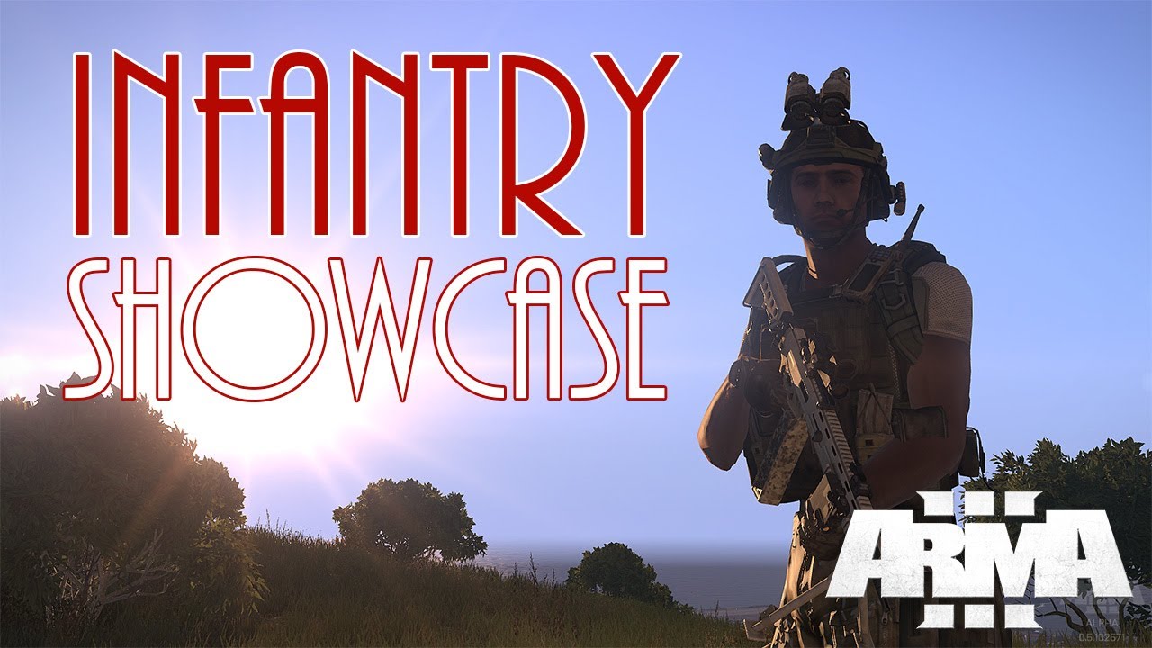 ARMA 3 (alpha) Infantry Showcase Gameplay