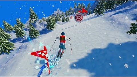 Interactive sport.  Slalom