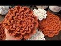 Tii 3d iek crochet 3d flower