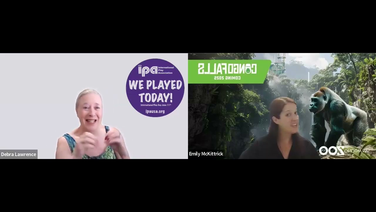 Porch Play Chat with Emily McKittrick  Kronkosky's Tiny Tot Nature Spot  Play at San Antonio Zoo