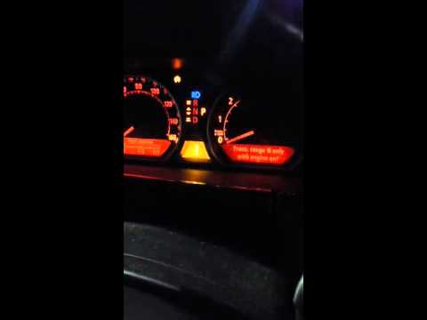 Transmission fault bmw