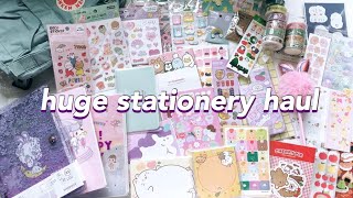 korea stationery haul (seoul illustration fair, artbox, daiso)