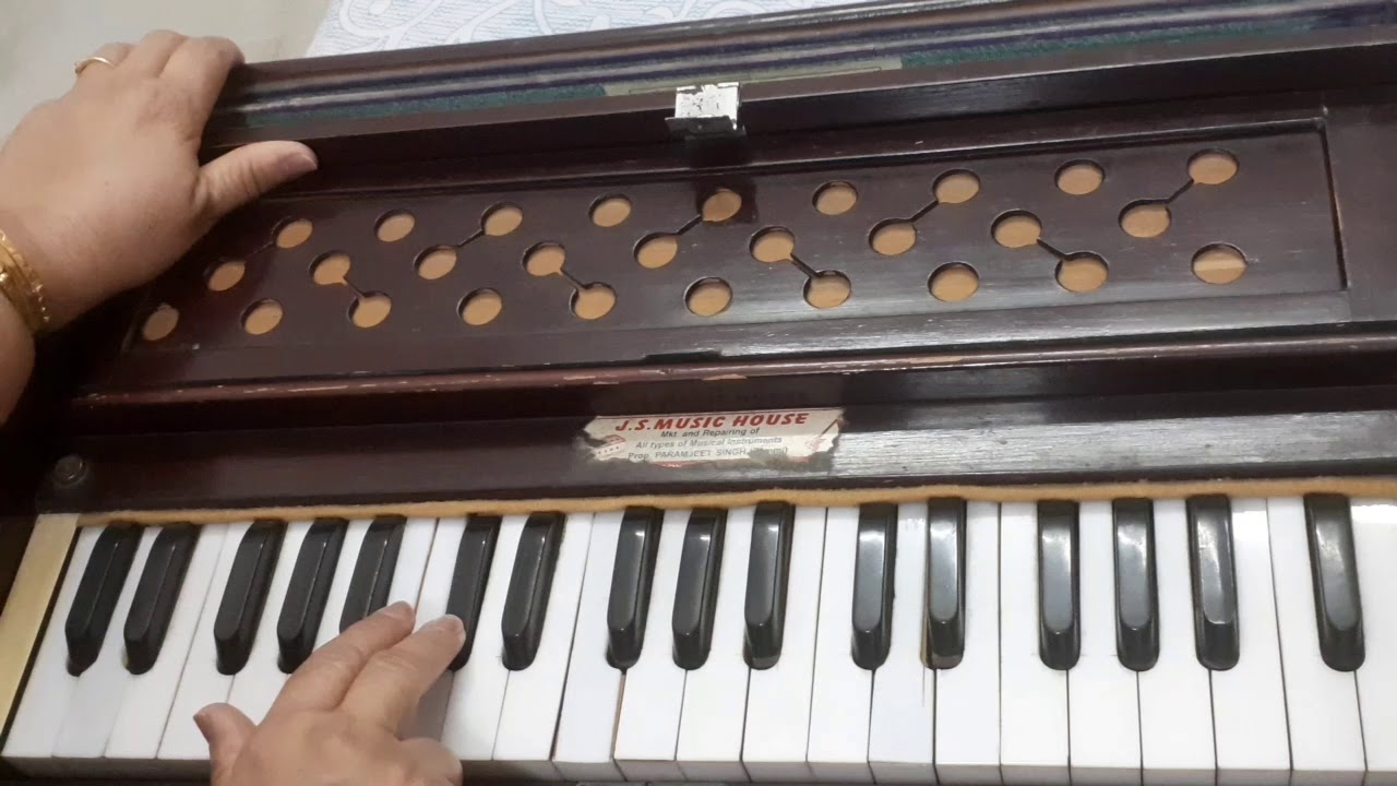 Learn Dandaut Dhan Guru Nanak and Waheguru Simran on Harmonium(Easy Scale)