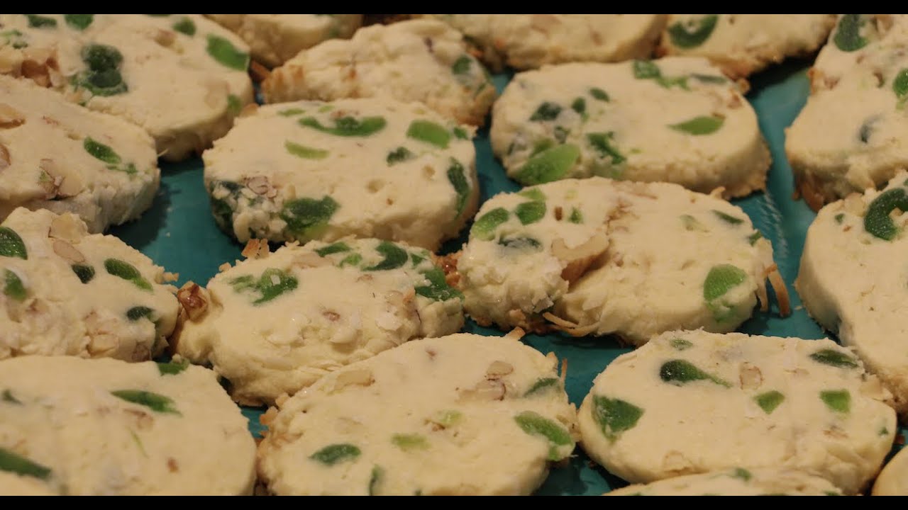 PERFECT COOKIES/ GREEN CHERRY COOKIE RECIPE/ SAINT PATRICKS DAY / CHERYLS HOME COOKING