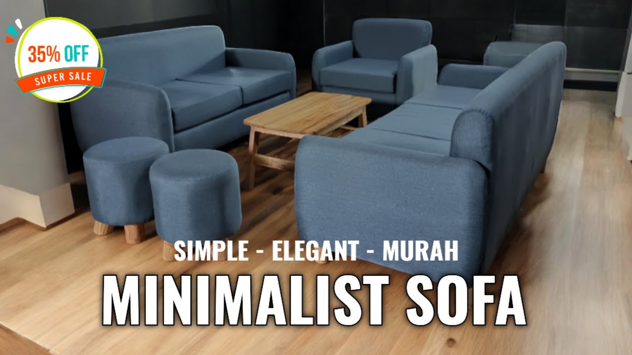 REVIEW Sofa Tamu Minimalis Modern Desain Terbaru 2025
